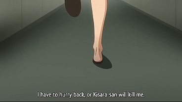 Hentai teens fucking in public park